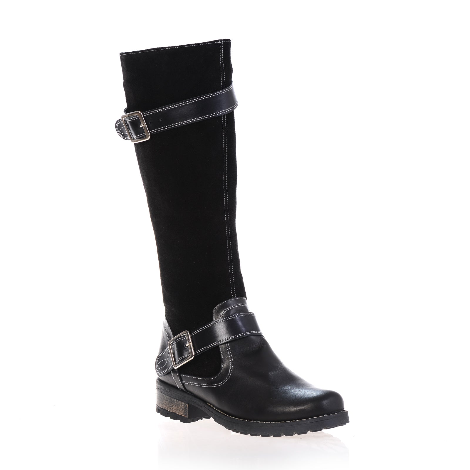 Cizme dama piele naturala Army, talpa joasa - orice culoare