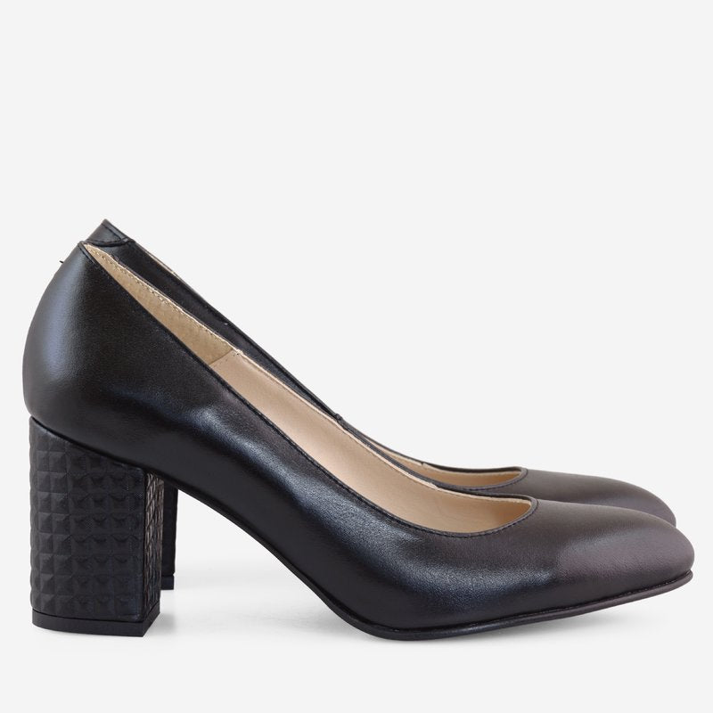 Pantofi Dama Piele Negru Comod D50 - orice culoare