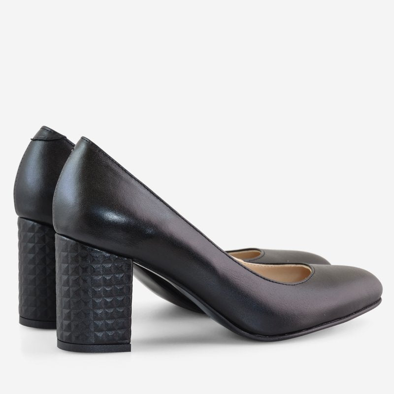 Pantofi Dama Piele Negru Comod D50 - orice culoare