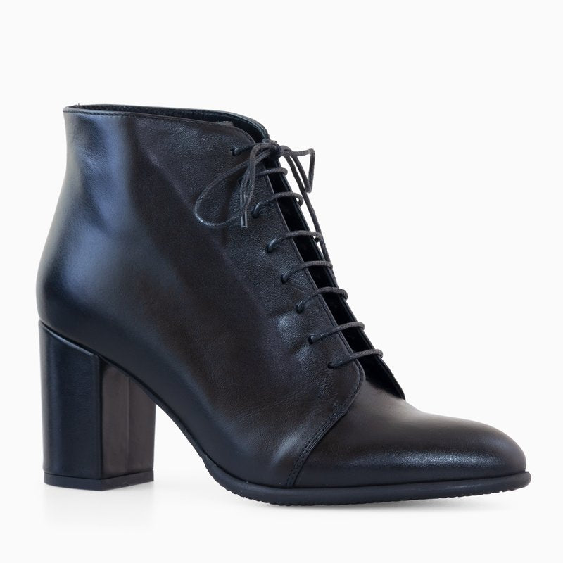 Ghete Piele Naturala Toc Mic Comod D5 - Orice Culoare