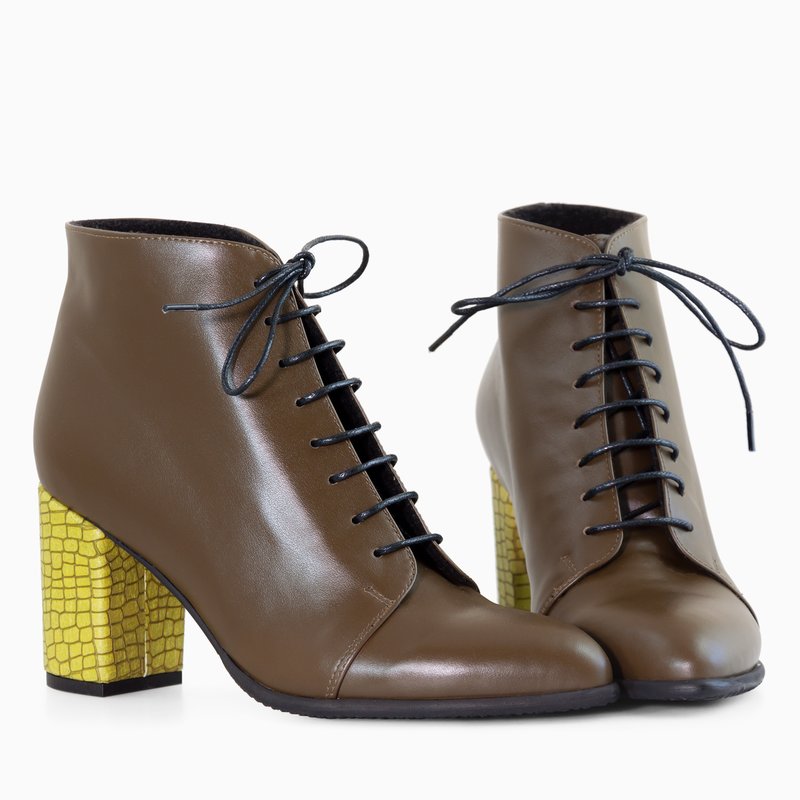 Botine Piele Naturala D46 - Orice Culoare