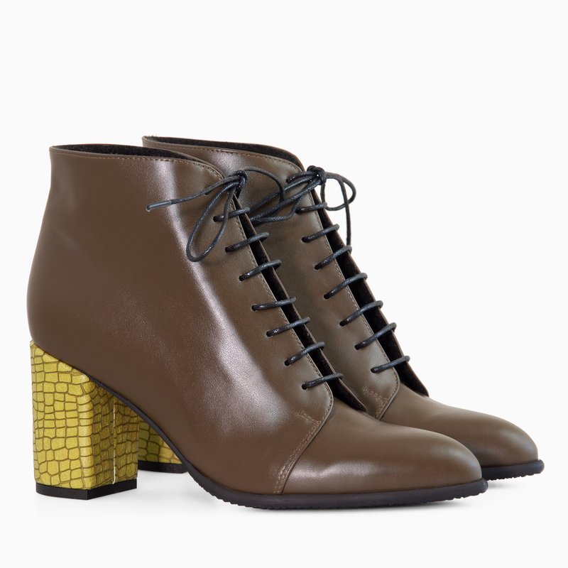 Botine Piele Naturala D46 - Orice Culoare