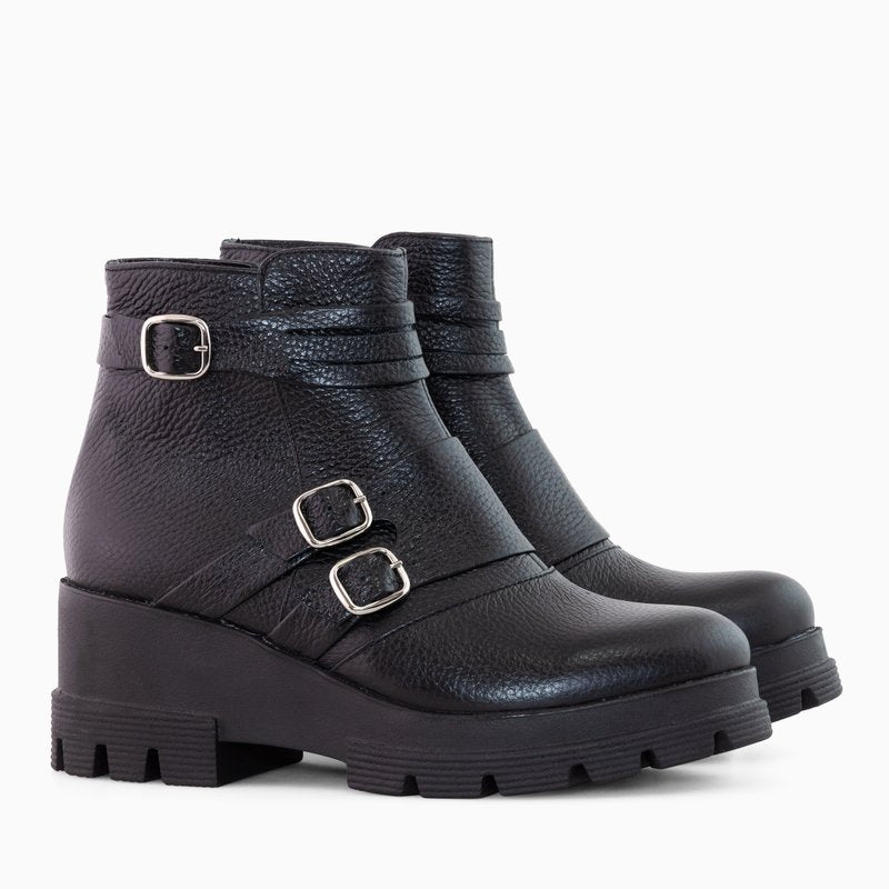 Ghete Dama Piele Negru Martin D16  - Orice Culoare