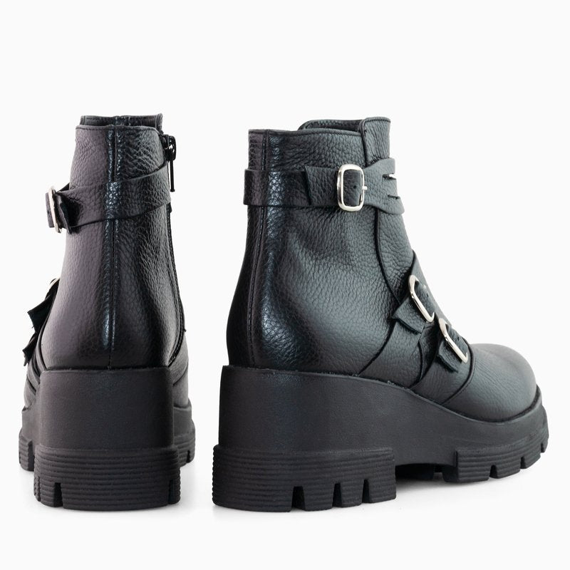 Ghete Dama Piele Negru Martin D16  - Orice Culoare