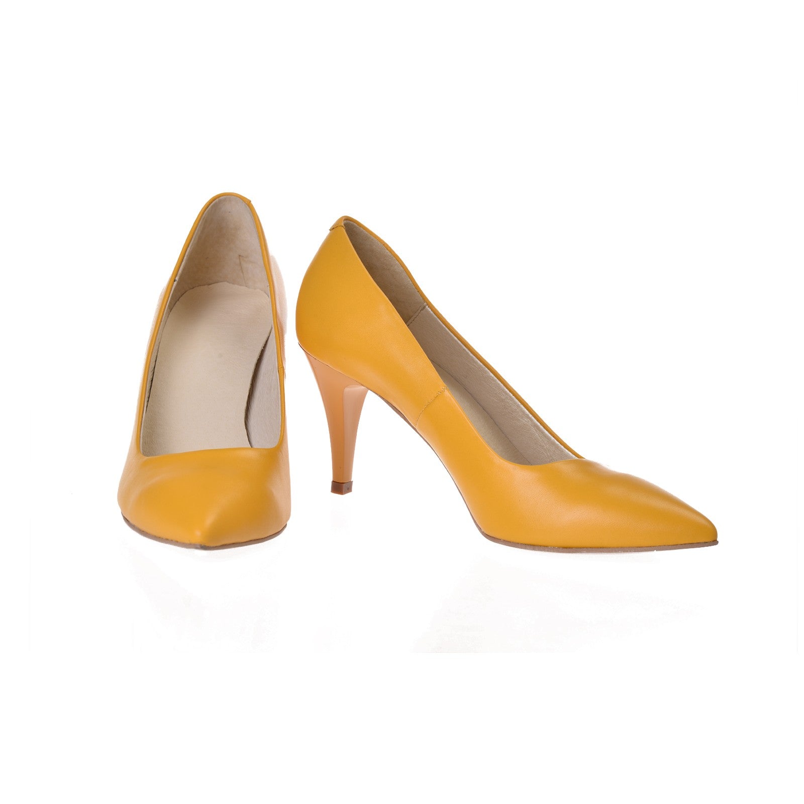 Pantofi piele naturala Mini Stiletto - disponibili pe orice culoare