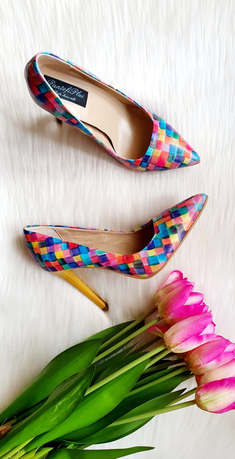 Pantofi Stiletto Piele Rosu Very Chic  - disponibili pe orice culoare
