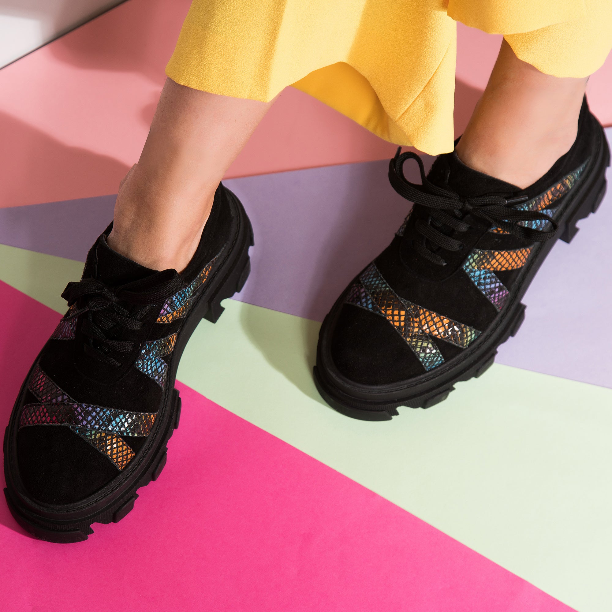 Pantofi Piele Talpa Bocanc  Arandel V9  - orice culoare