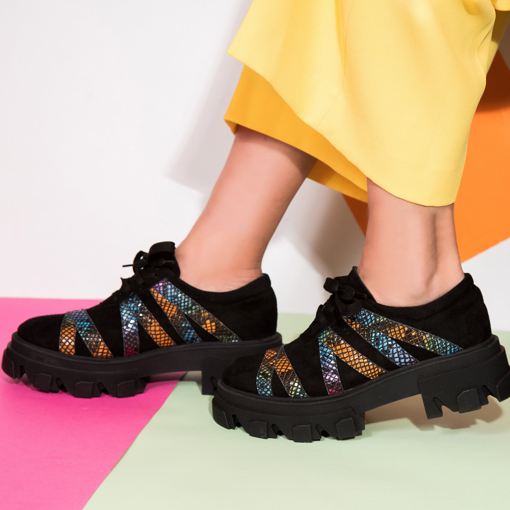 Pantofi Piele Talpa Bocanc  Arandel V9  - orice culoare