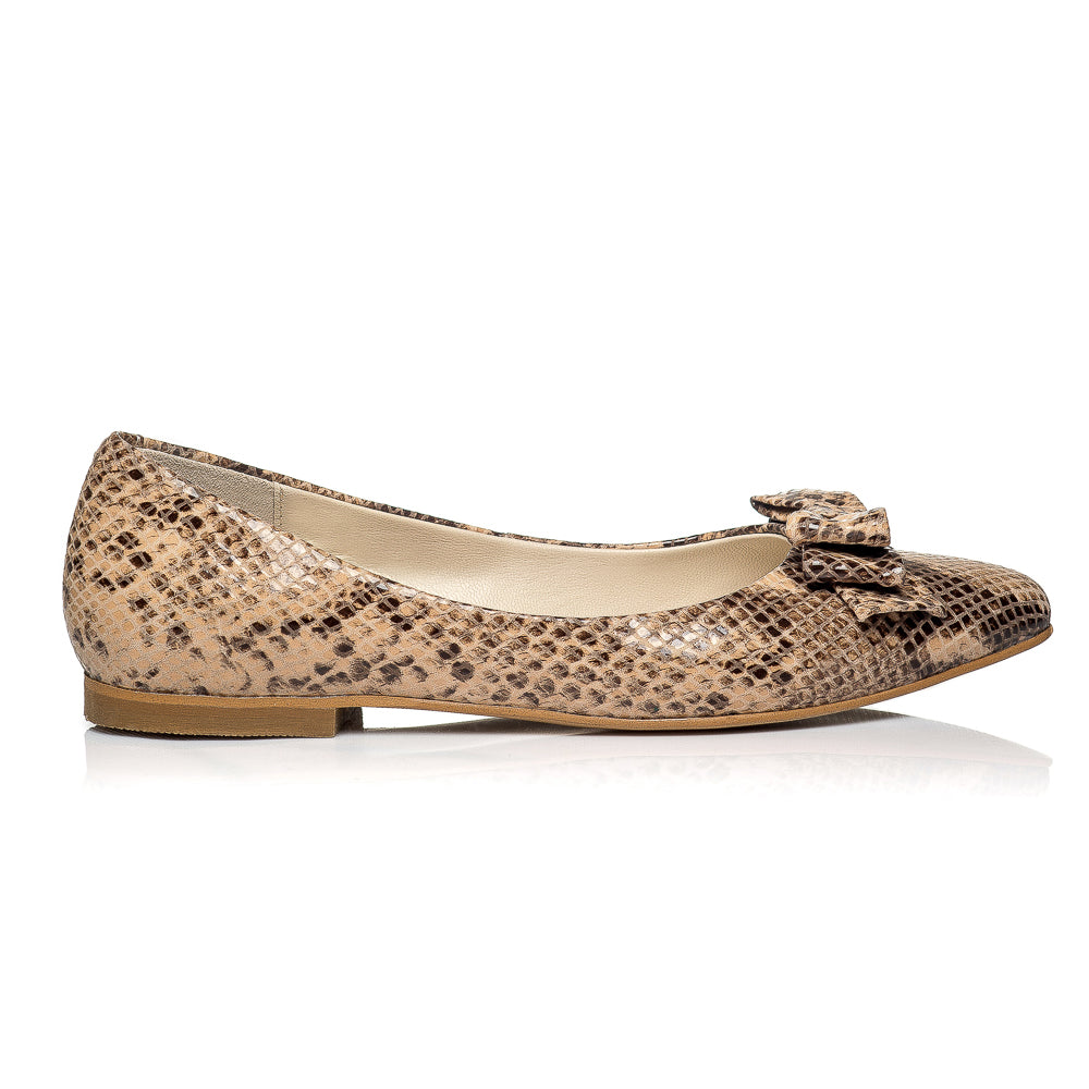 Balerini piele Snake C1 - orice culoare
