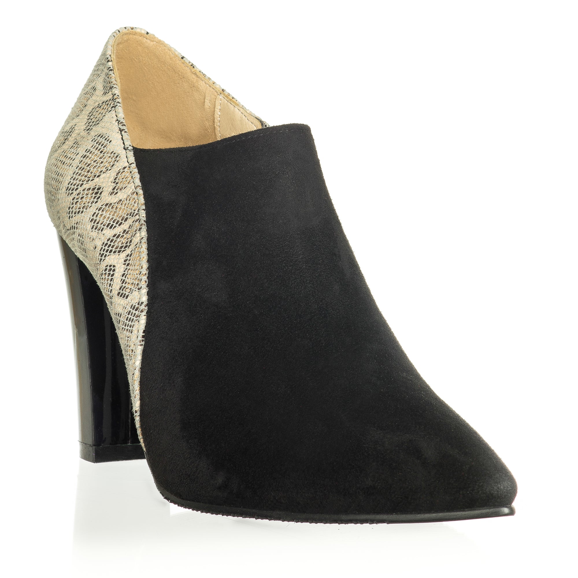 Botine piele naturala C1 snake - orice culoare