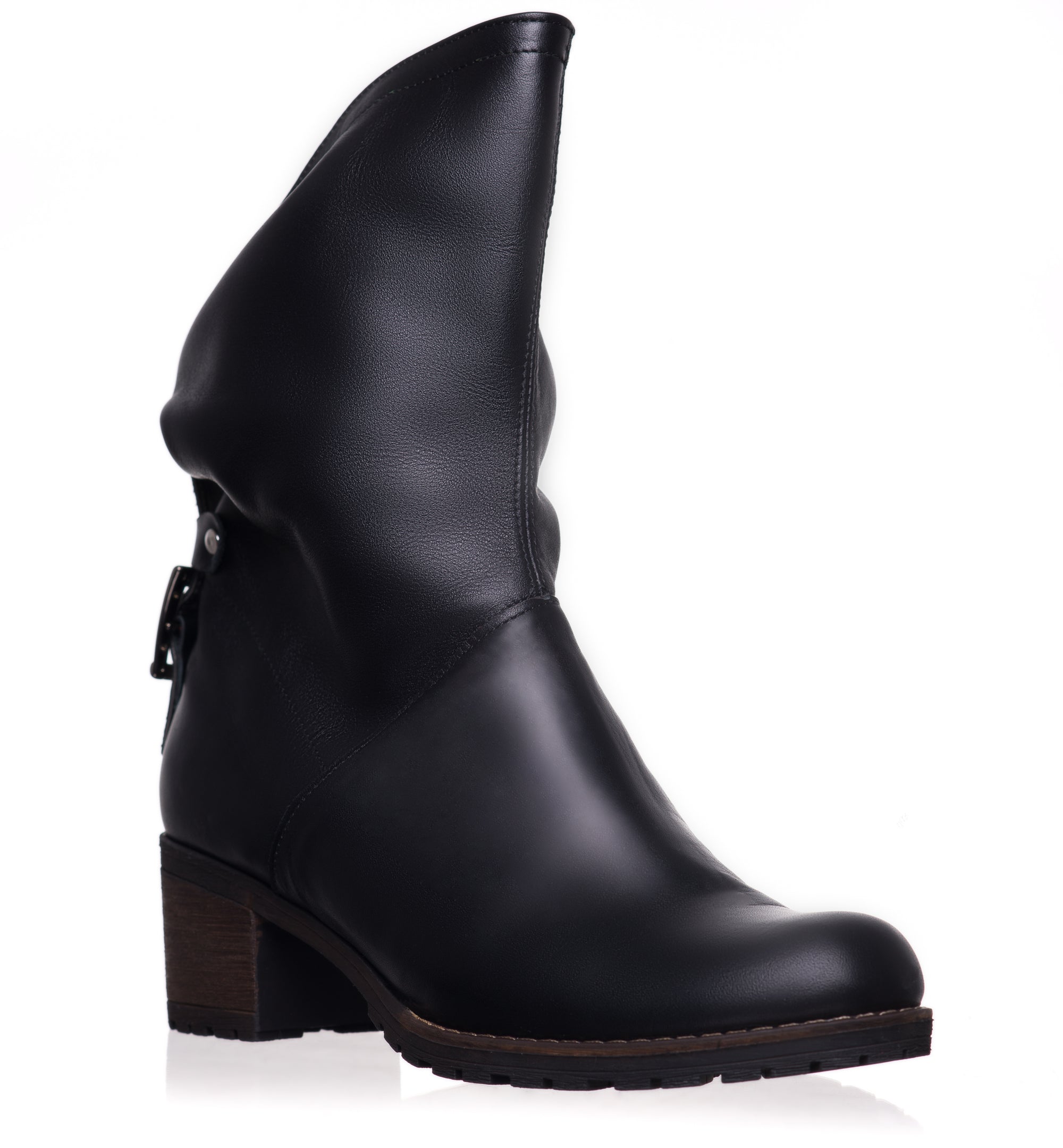 Ghete dama piele naturala negru C8 - orice culoare
