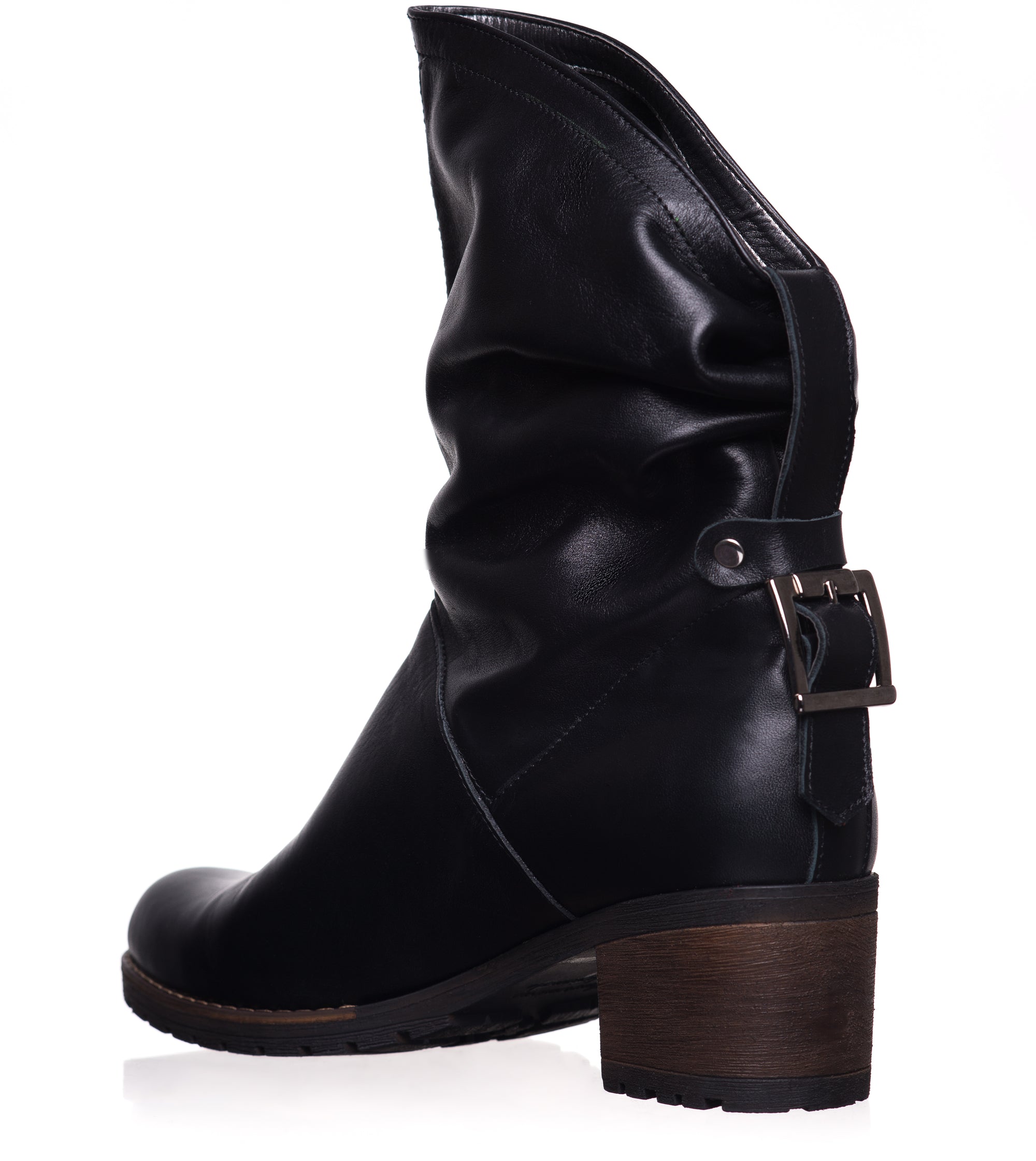 Ghete dama piele naturala negru C8 - orice culoare