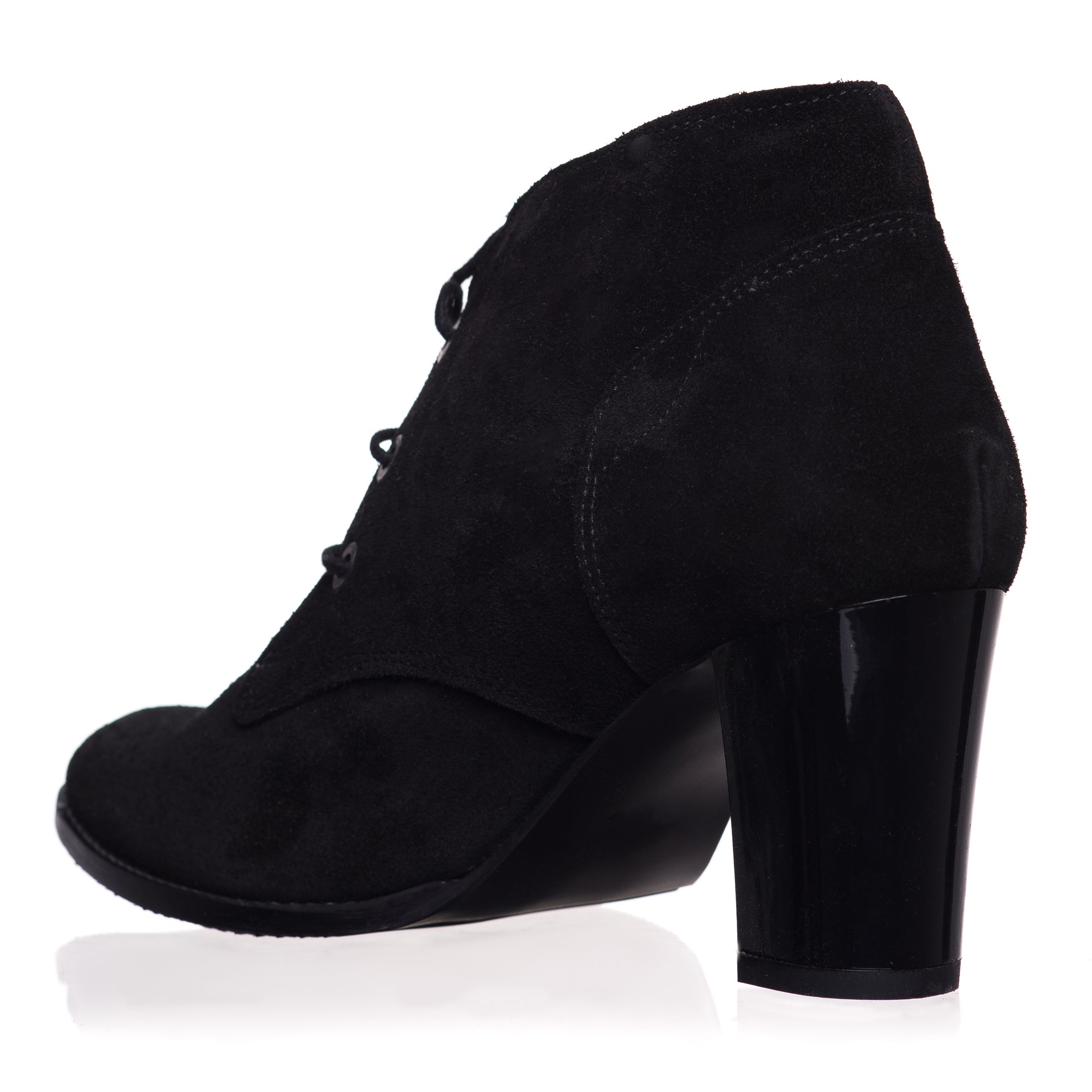 Ghete dama piele intoarsa cu siret C11 - orice culoare