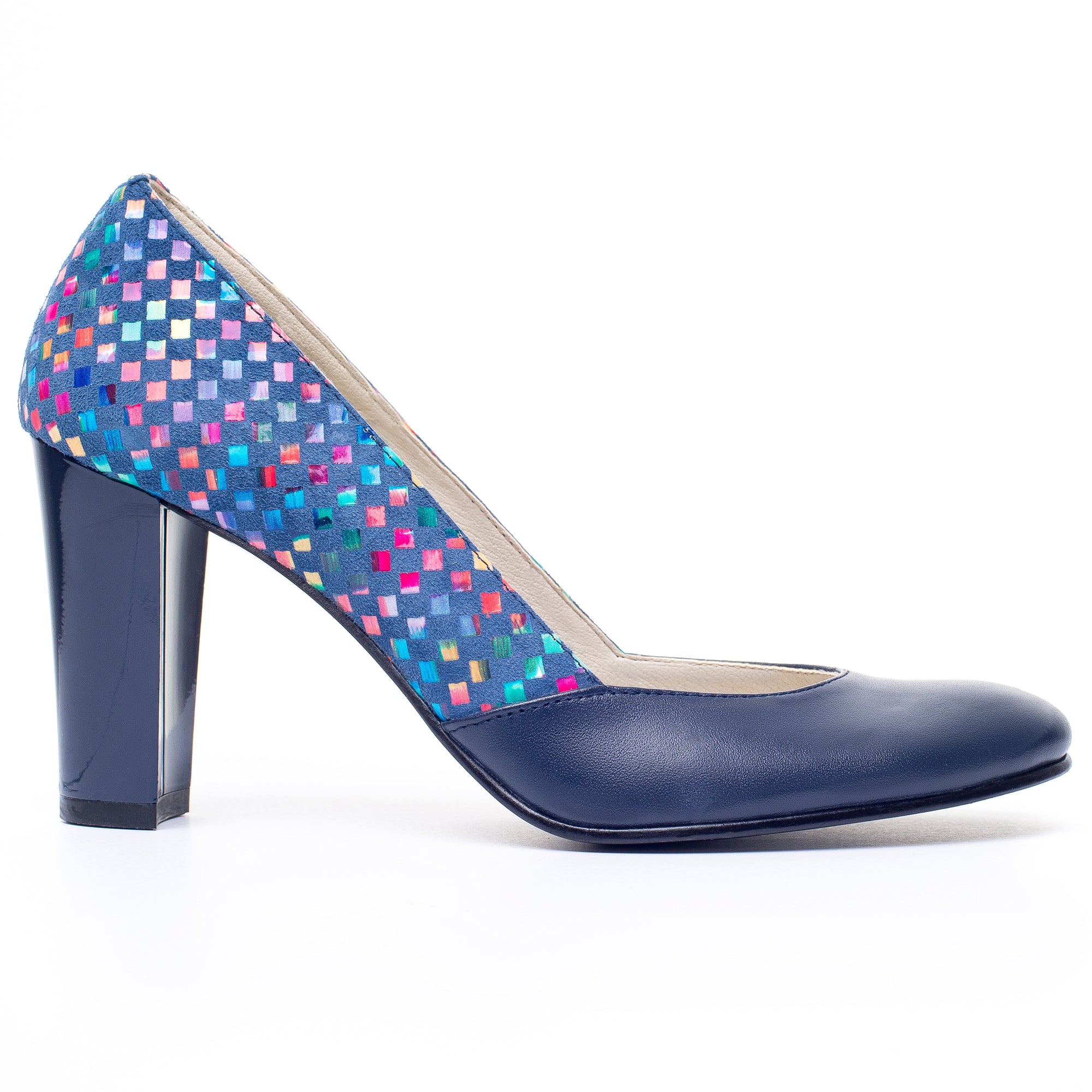 Pantofi dama piele Multicolor V11 - orice  culoare