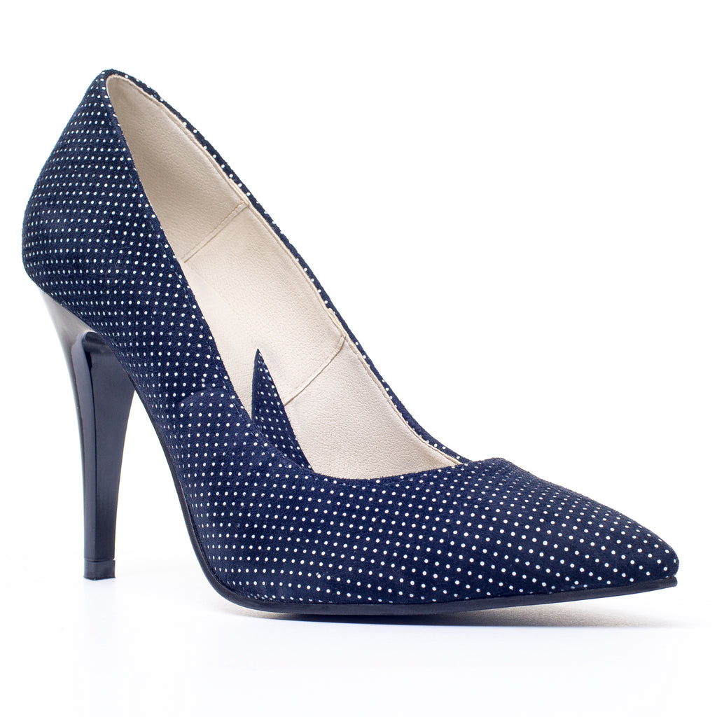 Pantofi Stiletto Piele V7 Buline  - orice culoare