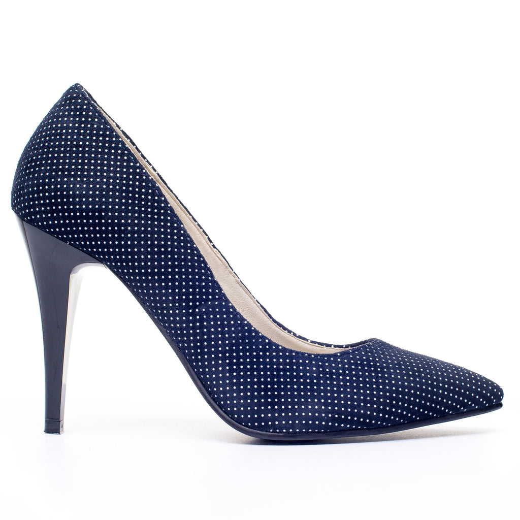 Pantofi Stiletto Piele V7 Buline  - orice culoare