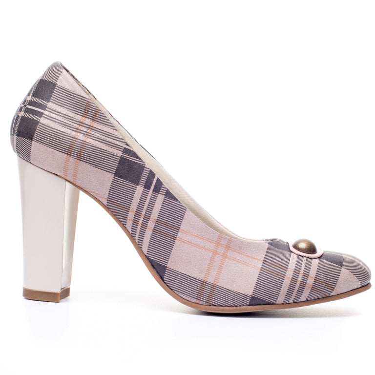Pantofi dama piele Carouri V15 - orice culoare