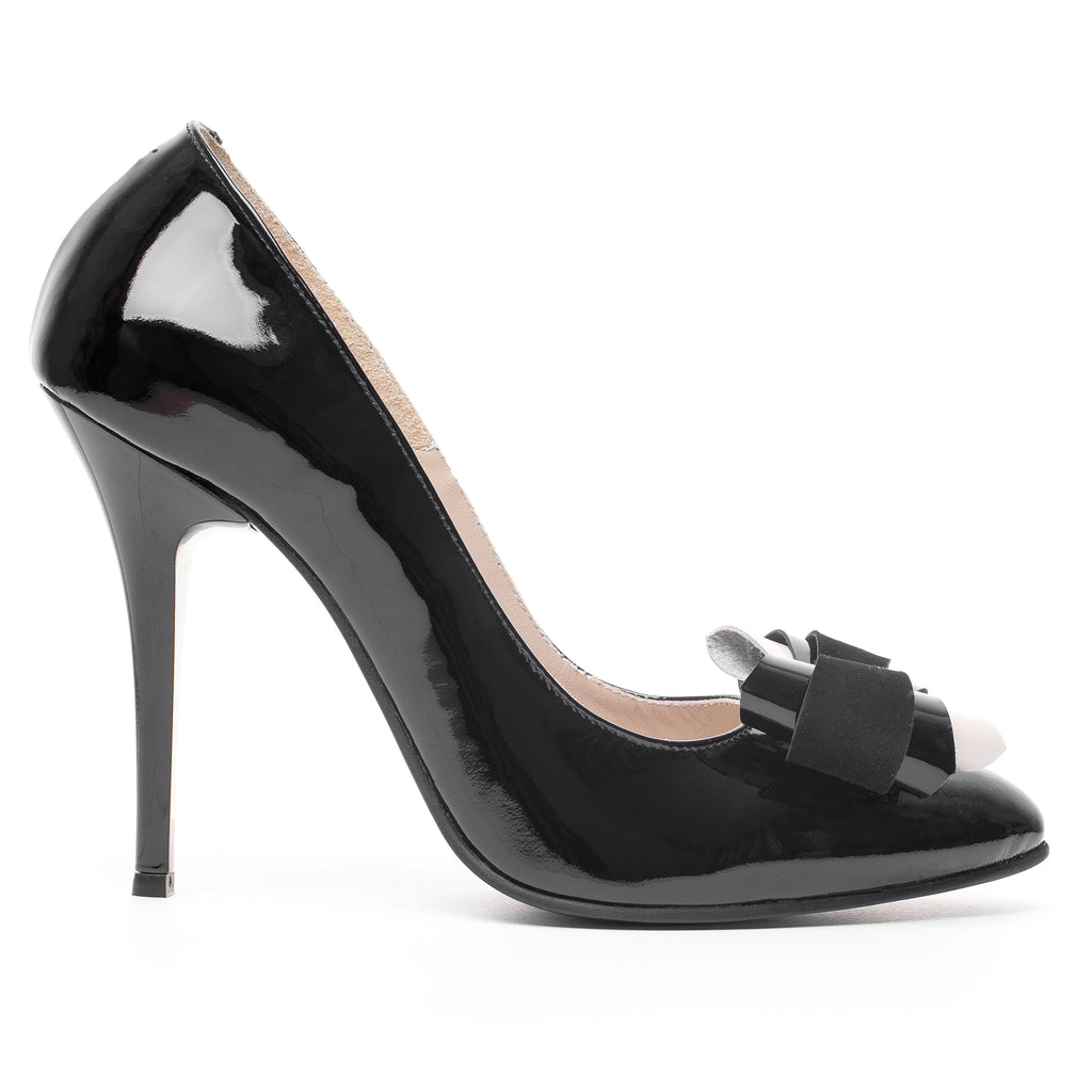 Pantofi piele stiletto Funda D2