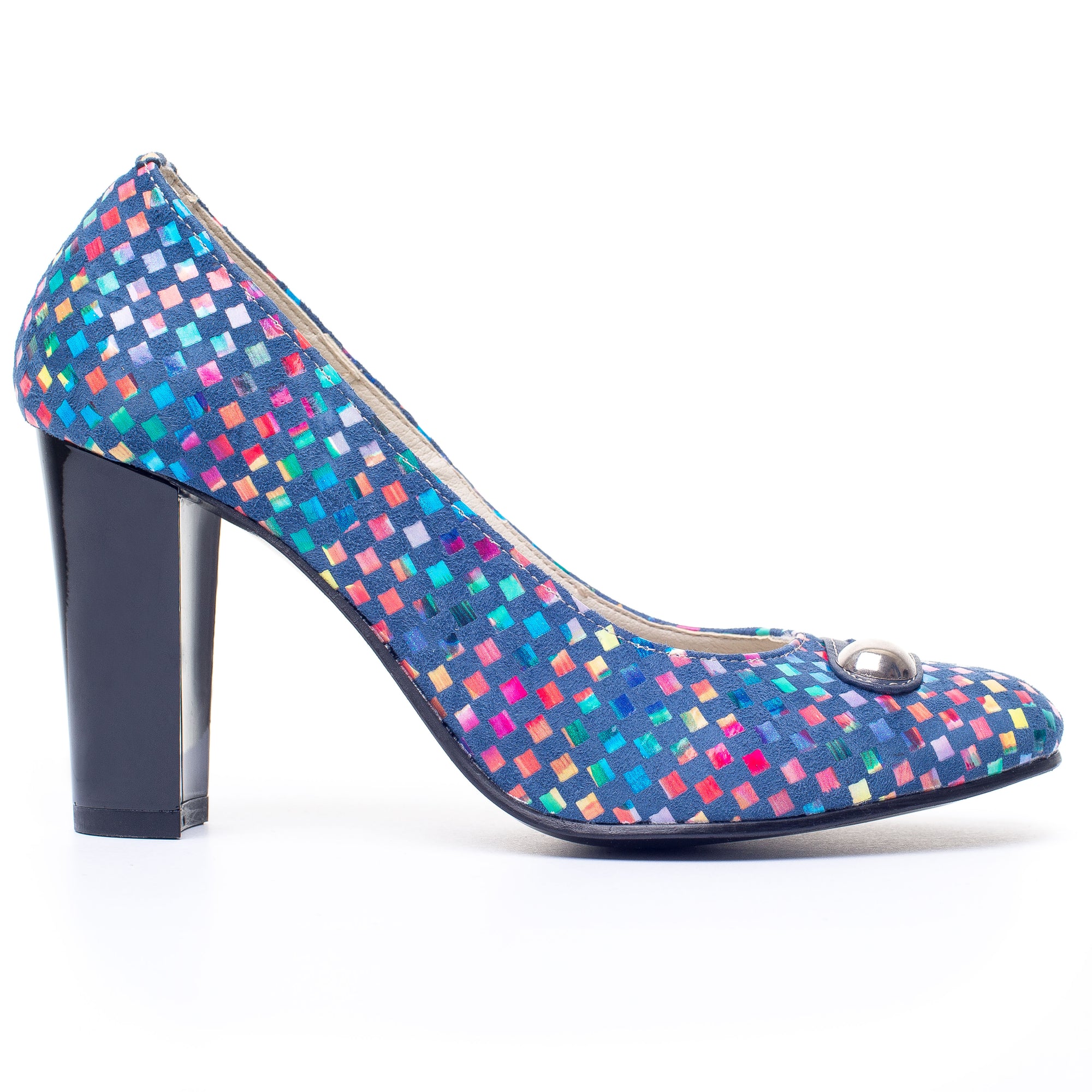Pantofi dama piele Multicolor  V15 - orice culoare