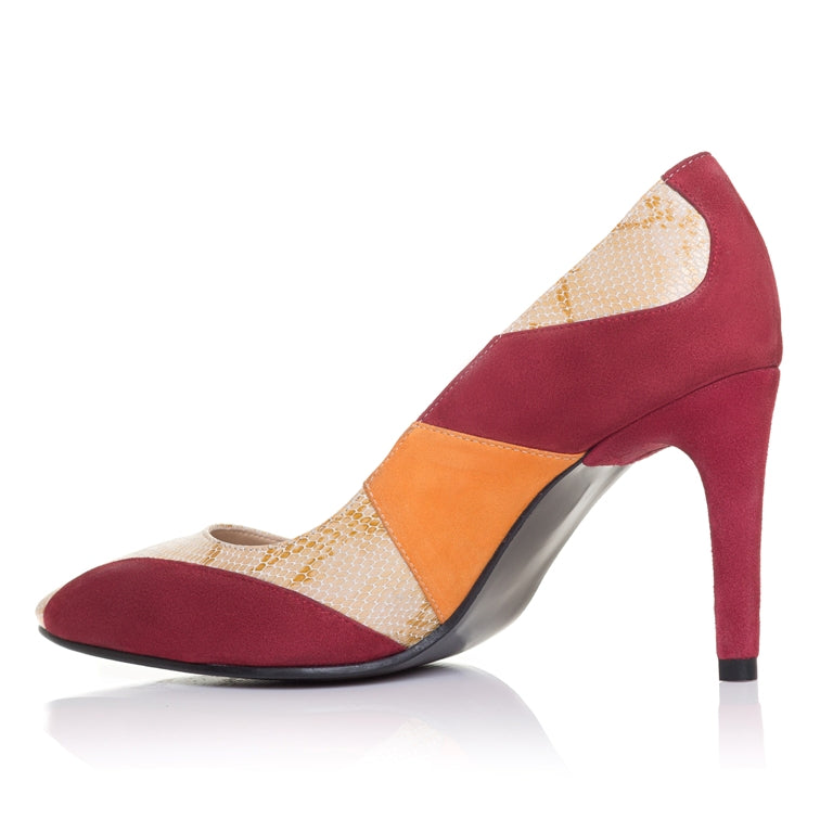 Pantofi Stiletto piele Color F6 - orice culoare