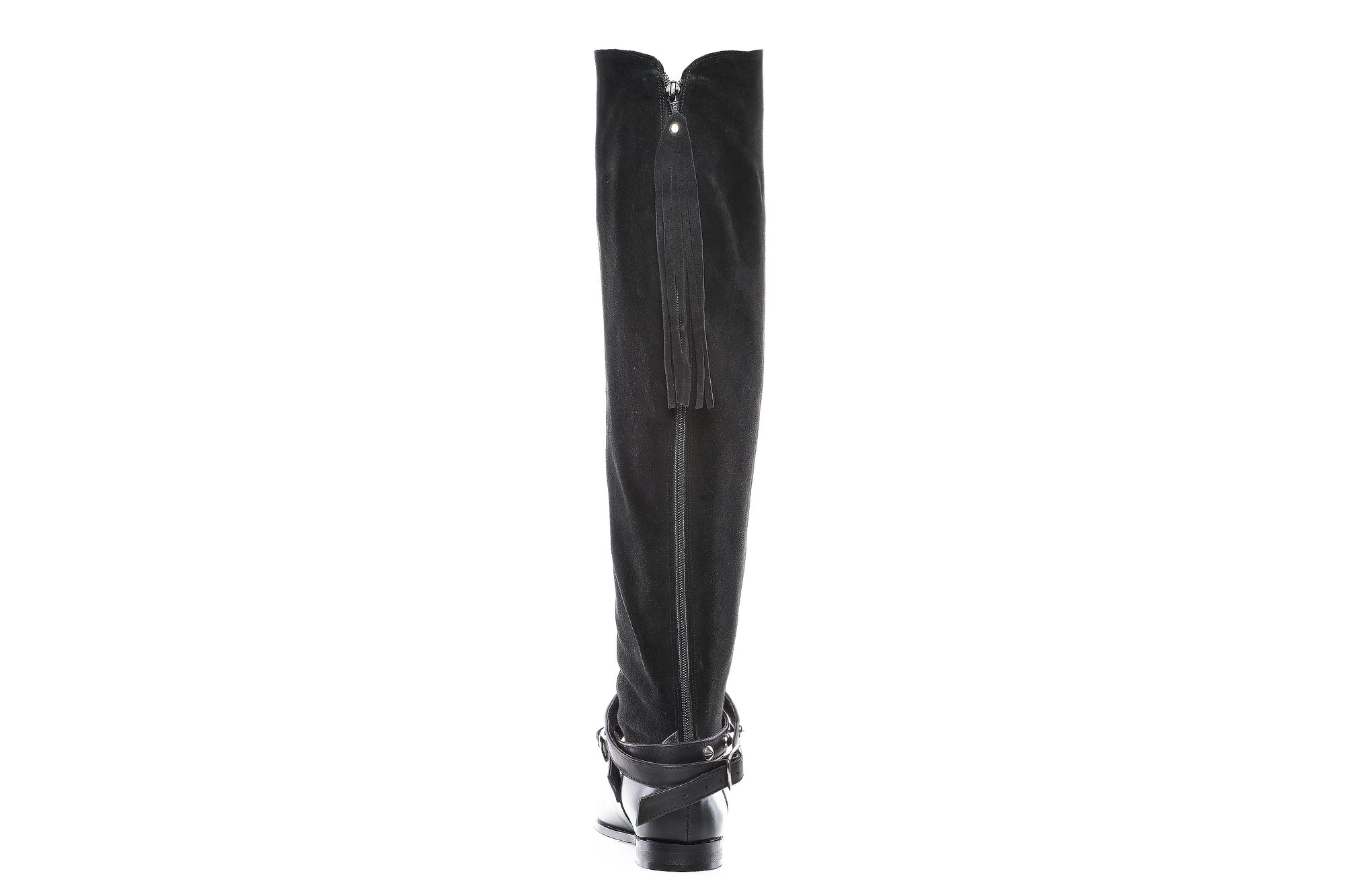 Cizme Casual Tinte peste genunchi piele naturala intoarsa,orice culoare