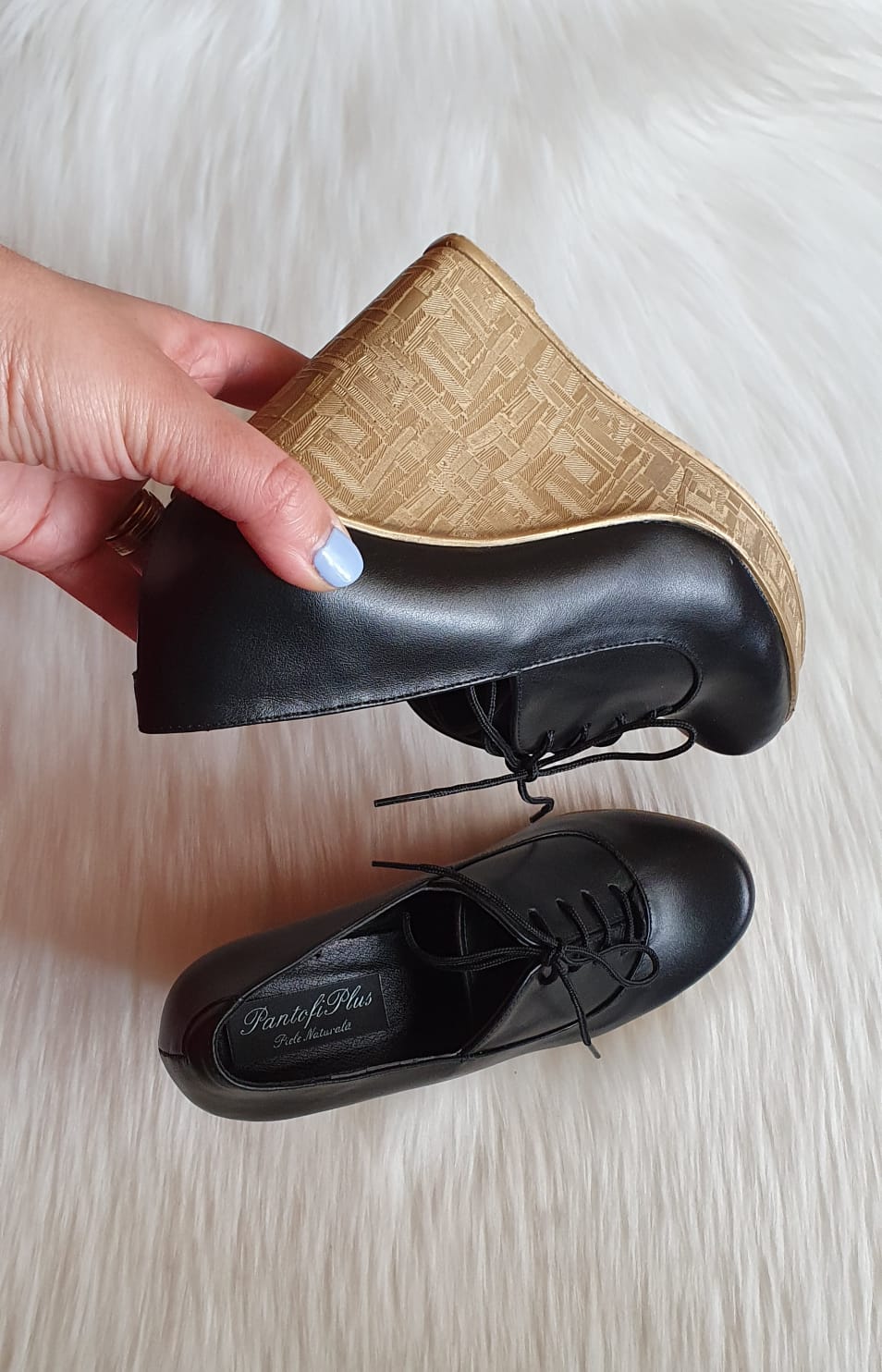 Pantofi piele cu platforma Roro V3 - orice culoare