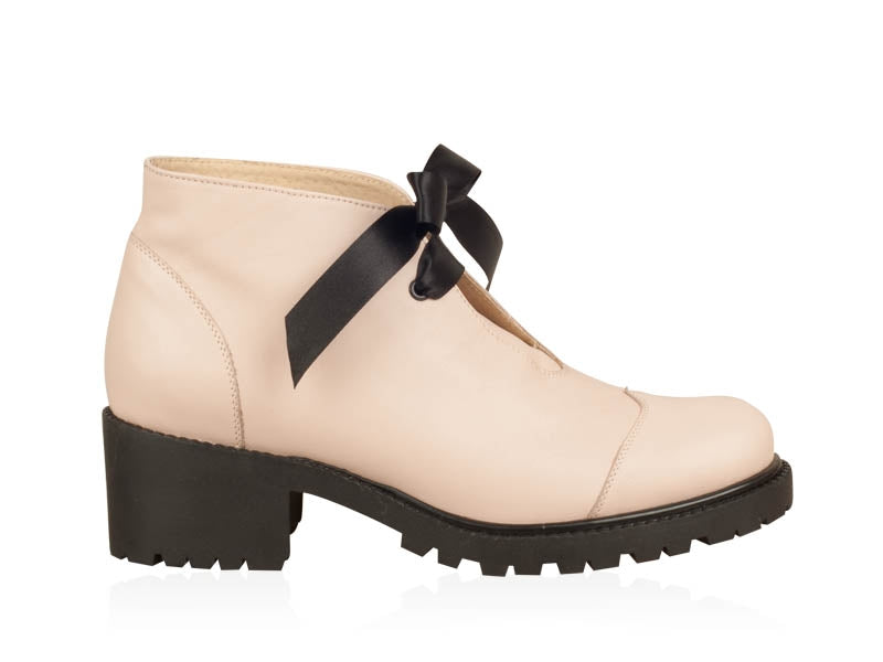 Ghete dama piele naturala crem  NC13 - orice culoare