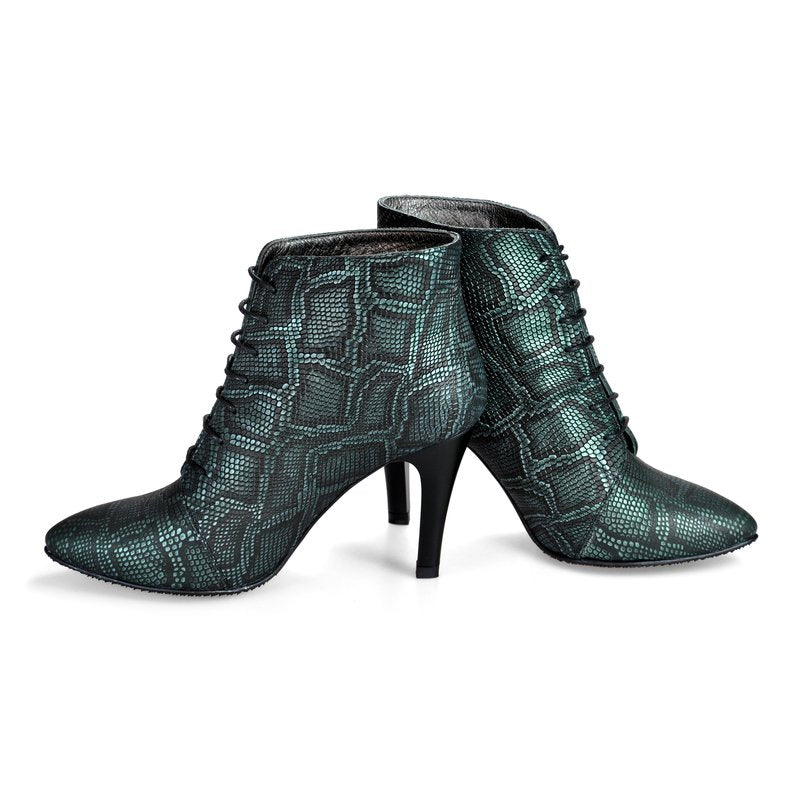 Botine dama piele Elegant Snake D5 - orice culoare