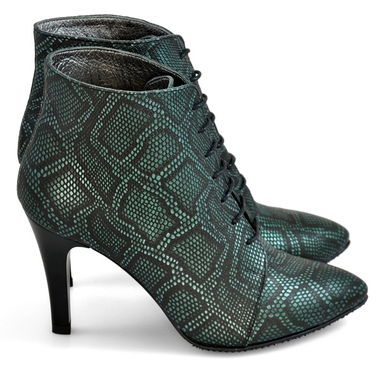 Botine dama piele Elegant Snake D5 - orice culoare