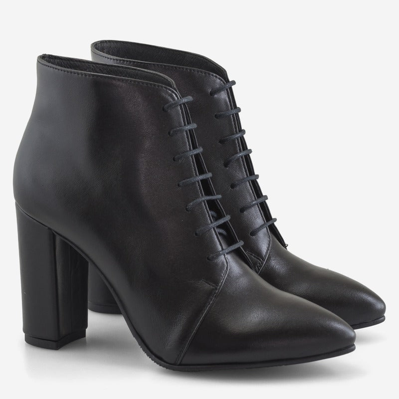 Botine Dama Piele Negru Sofia D11 - orice culoare