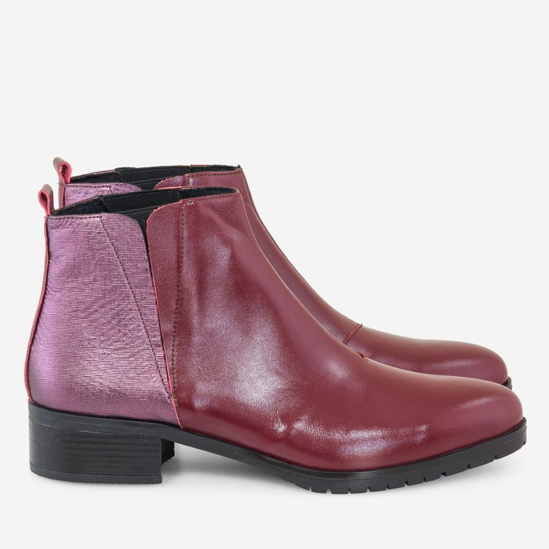 Ghete Dama Piele Marsala London D7 - orice culoare