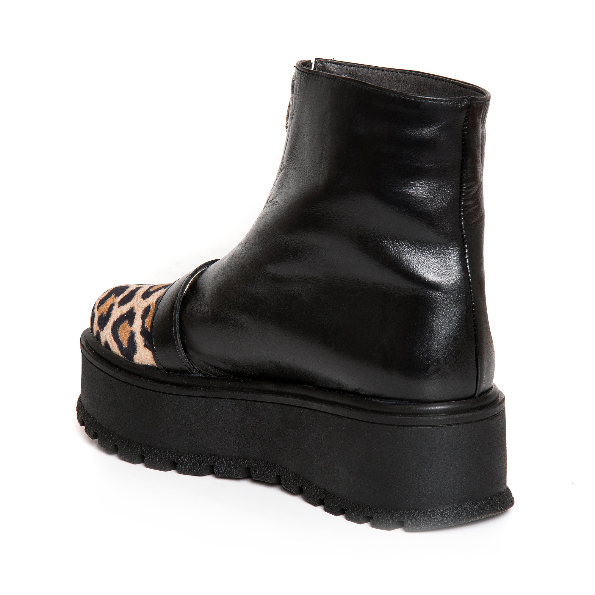 Ghete dama cu Platforma Style Animal Print V31 - orice culoare