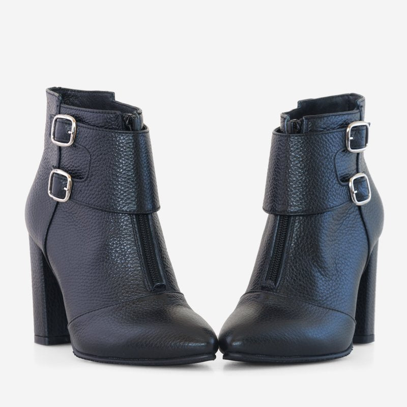Botine Piele Naturala Doryn D34 - Orice Culoare