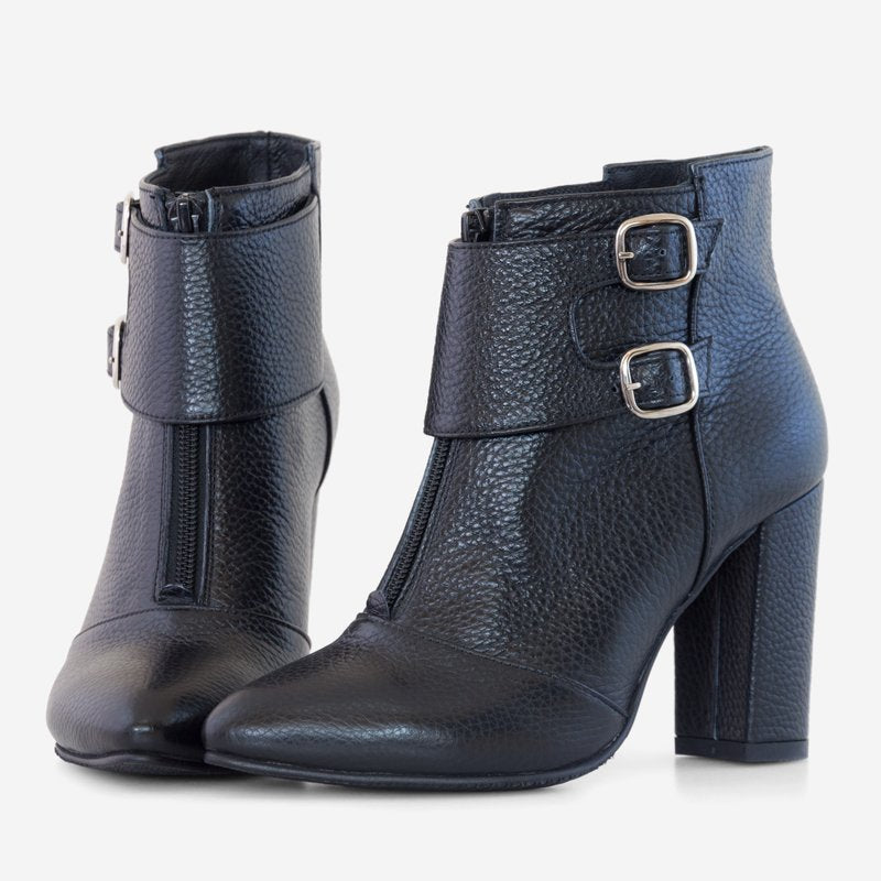 Botine Piele Naturala Doryn D34 - Orice Culoare