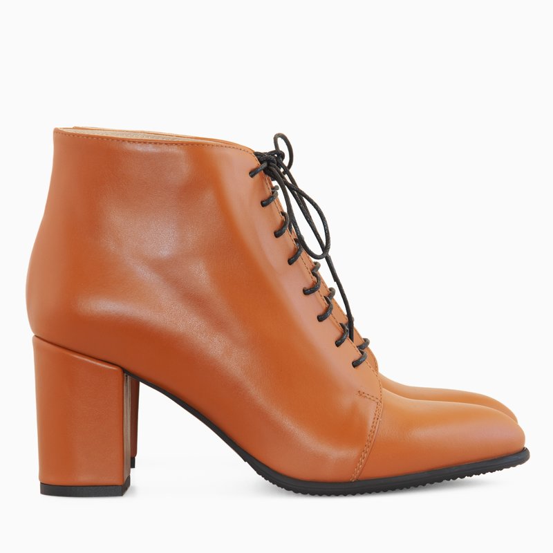 Ghete Piele Naturala Toc Mic Comod D5 - Orice Culoare