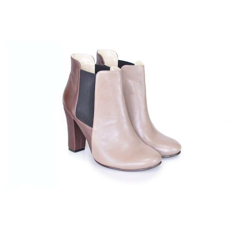 Botine piele naturala Muset D1 Maro - orice culoare