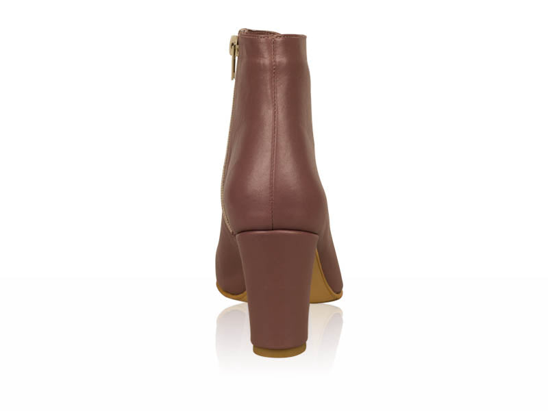 Botine Piele Capoucino Confort N1 - orice culoare