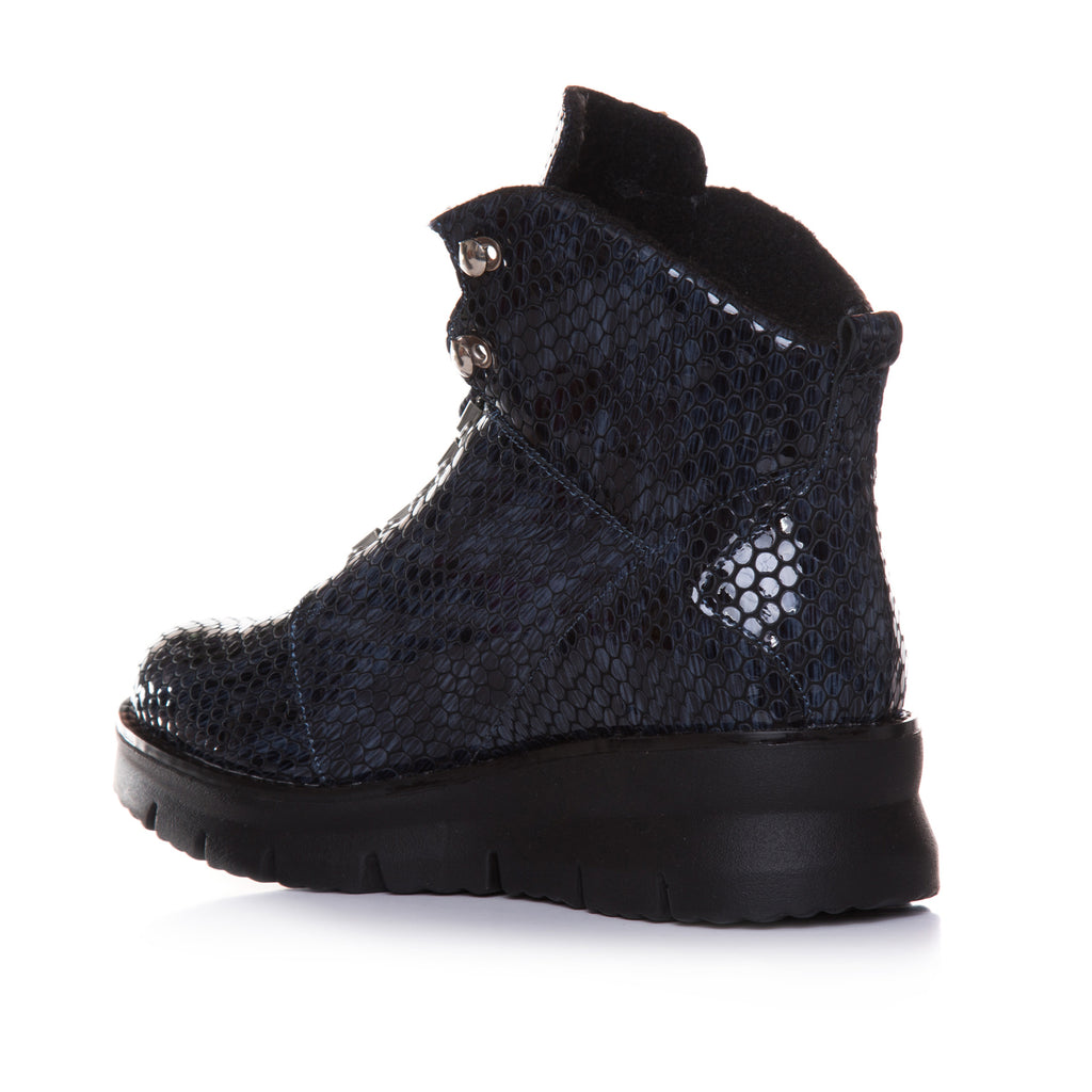 Ghete Dama Piele Snake Bleumarin Marie T15 - orice culoare