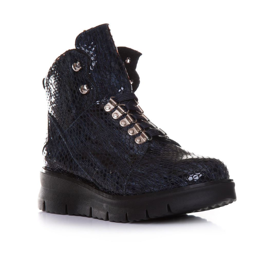 Ghete Dama Piele Snake Bleumarin Marie T15 - orice culoare