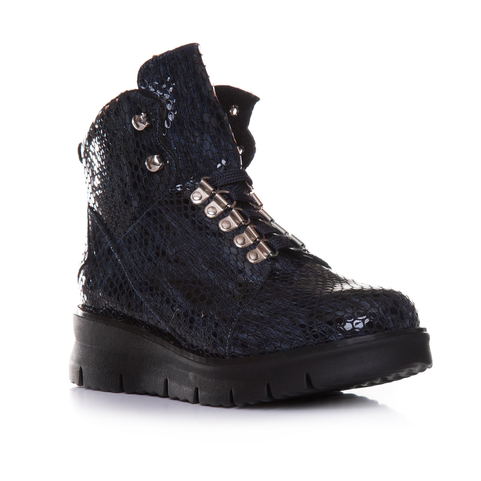 Ghete Dama Piele Snake Bleumarin Marie T15 - orice culoare