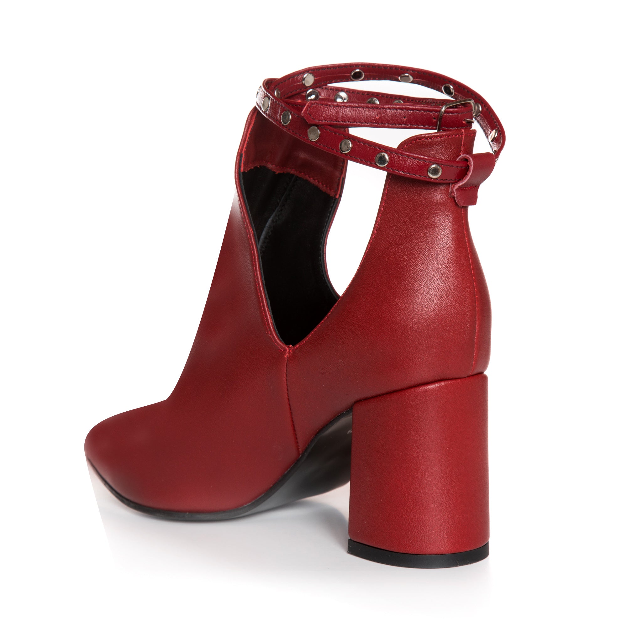 Ghete Dama Piele Bordo Adel L11  - Orice Culoare