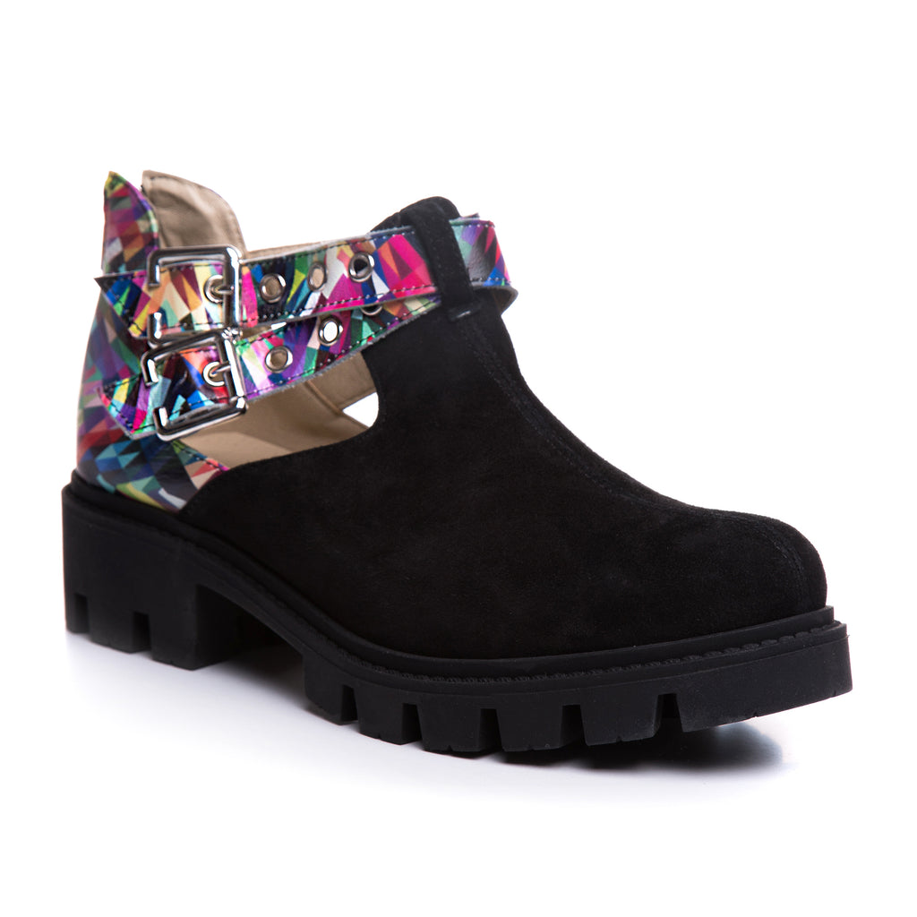 Ghete Piele Color Sara  V41 - Orice Culoare