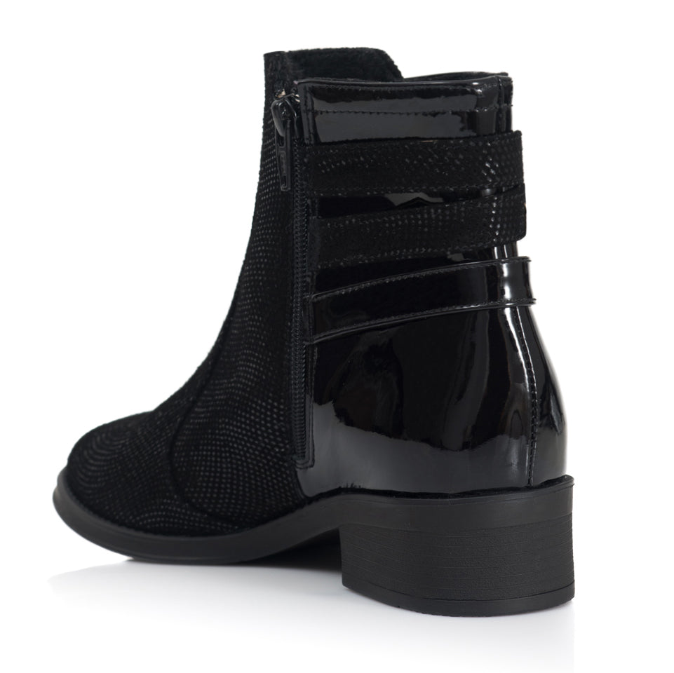 Ghete dama piele naturala Croco T2 - orice culoare