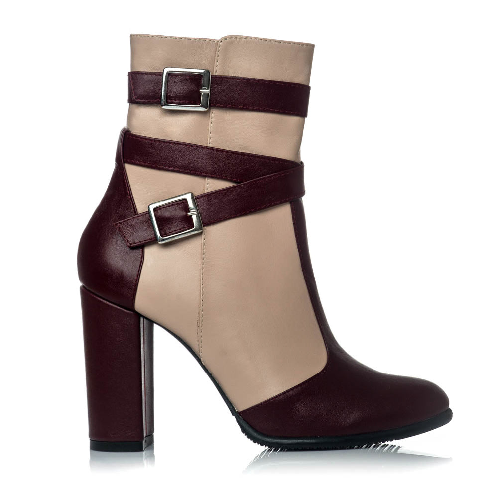 Botine Dama Piele Naturala Negru Sabi S9 - orice culoare