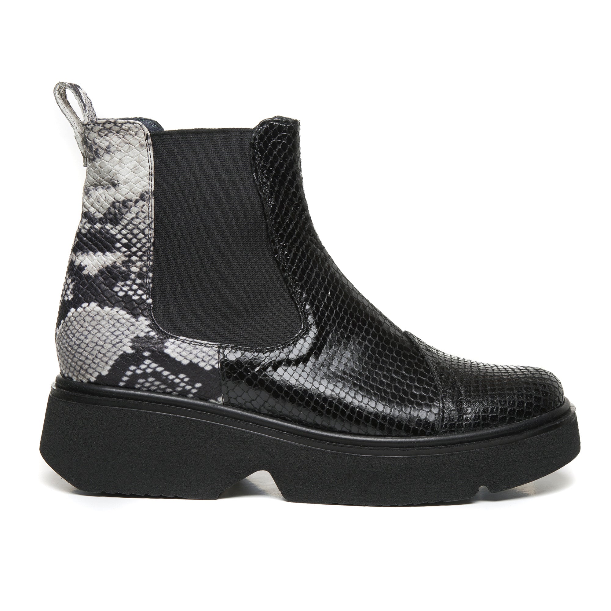 Ghete dama piele Imprimeu sarpe Glory E20  - orice culoare