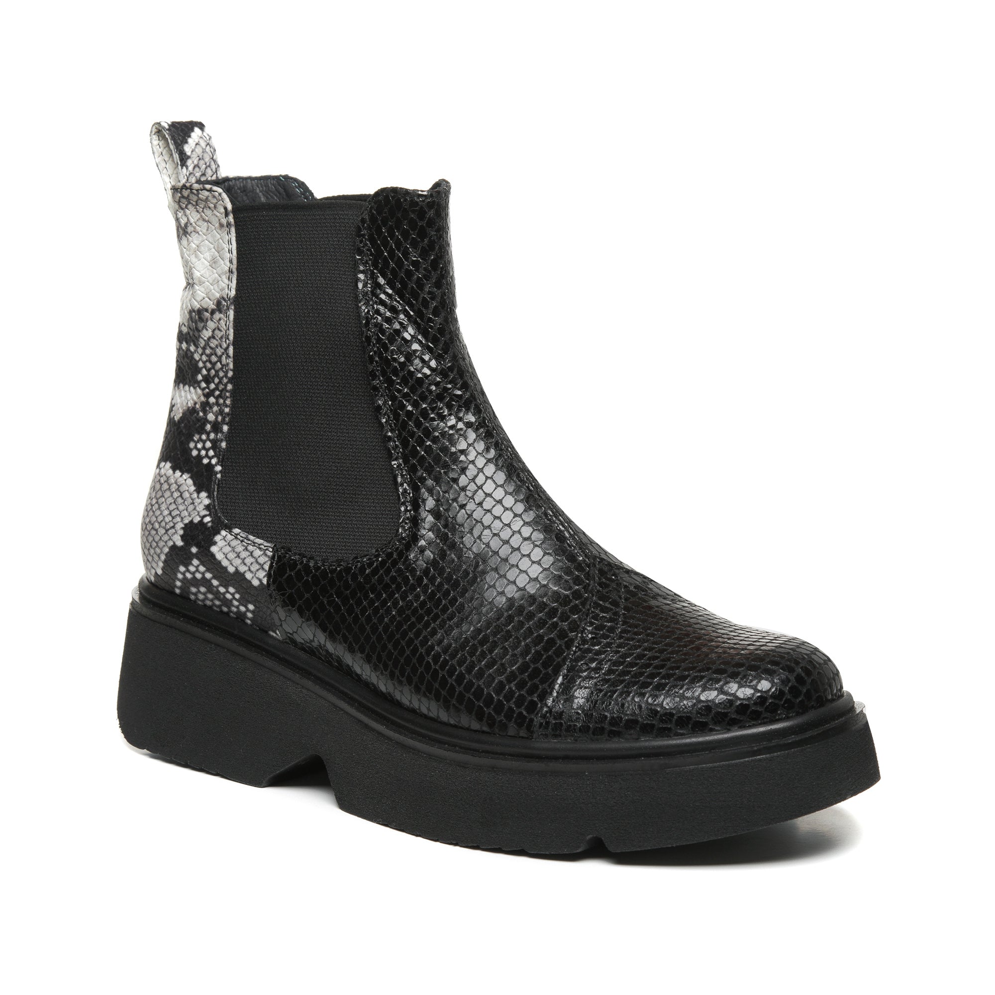 Ghete dama piele Imprimeu sarpe Glory E20  - orice culoare