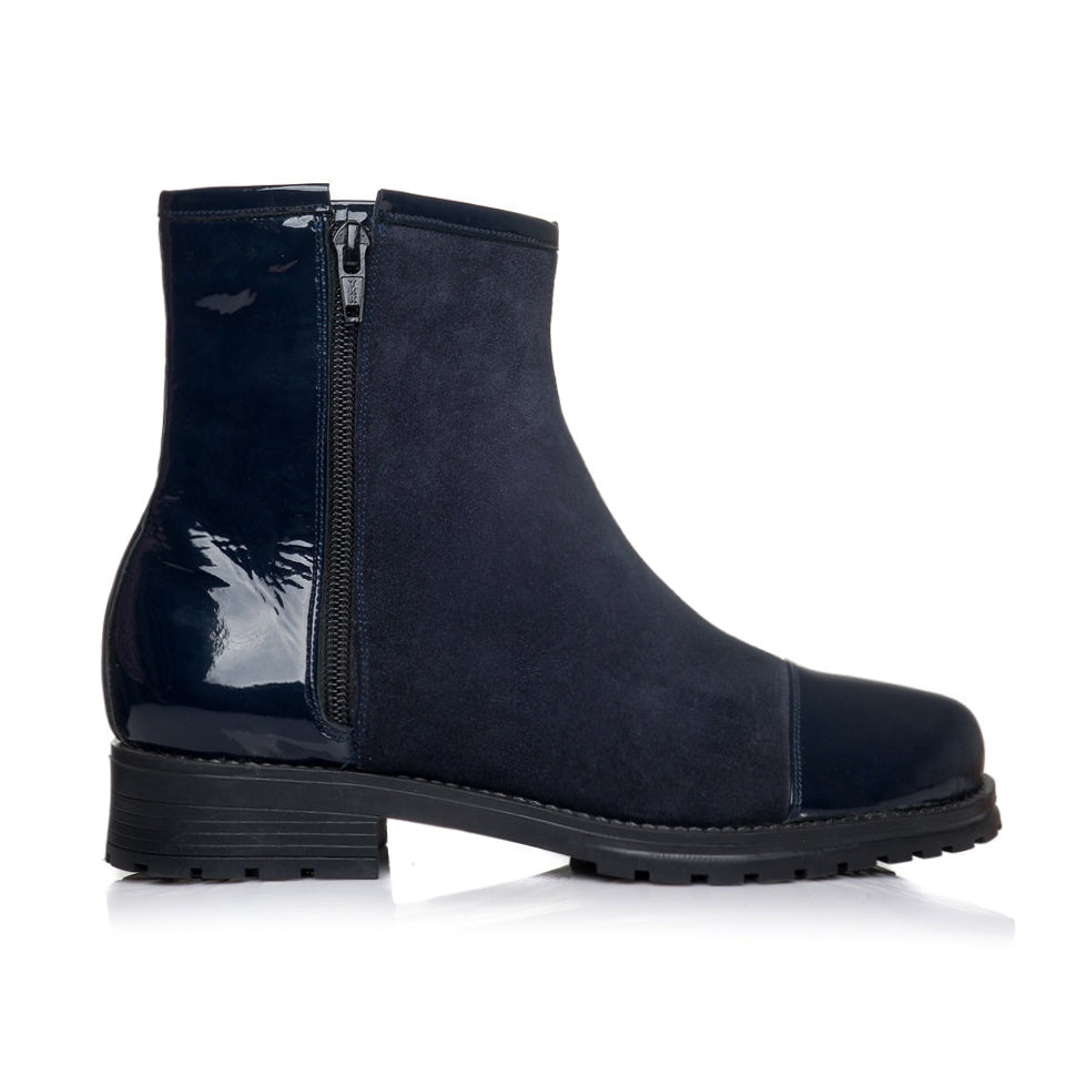 Ghete dama piele Casual Bleumarin V5 - orice culoare
