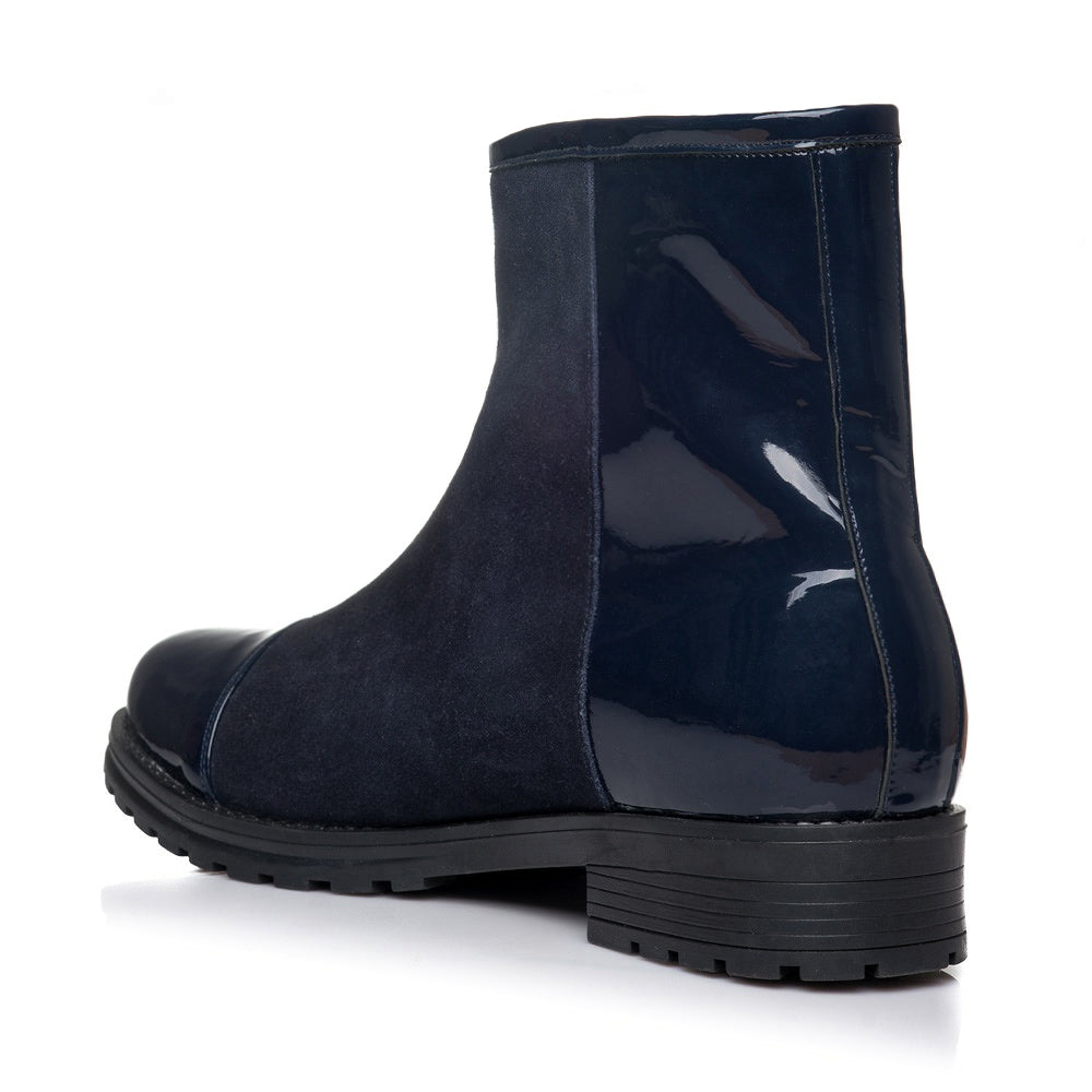 Ghete dama piele Casual Bleumarin V5 - orice culoare