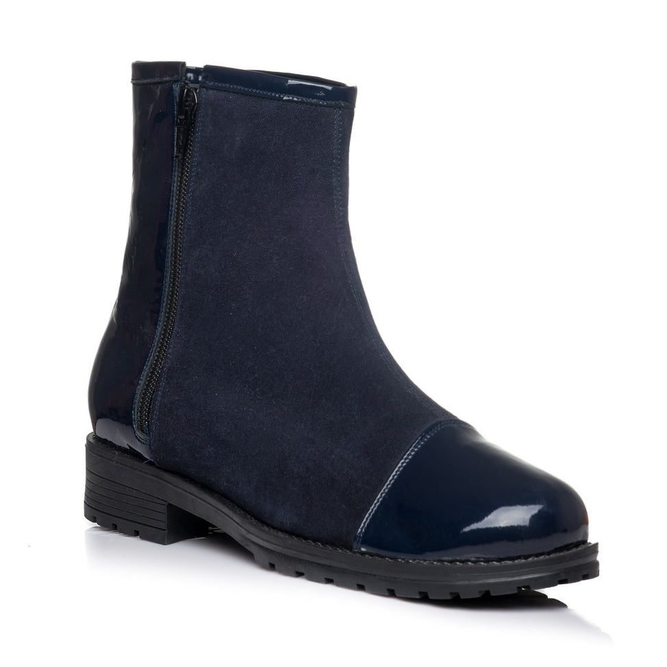 Ghete dama piele Casual Bleumarin V5 - orice culoare