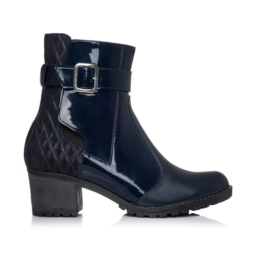 Ghete dama piele Bleumarin Vanda V12 - orice culoare